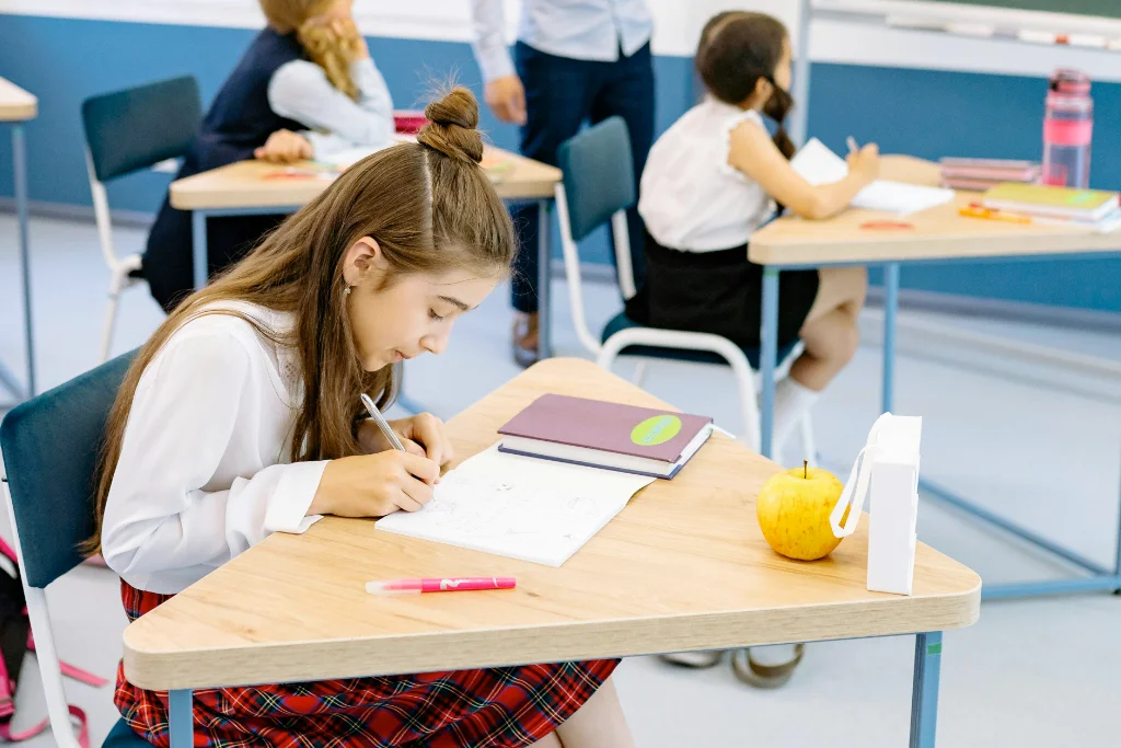 Students collaborating