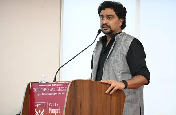  RJ Sangram Inspires Media Students at Induction 2024